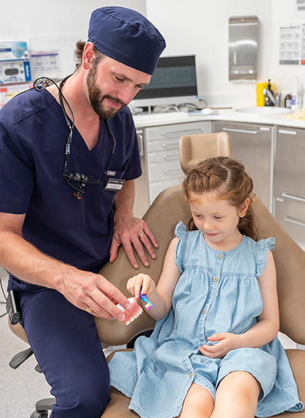 Dentists Trusting Relationship With the Child