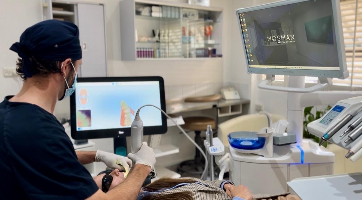 Dr Ian treating a patient